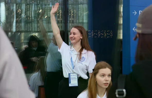 Пластиковый пропуск выпускника